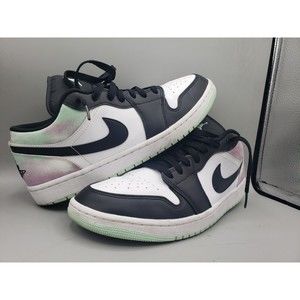 Jordan 1 Retro Low SE White/Mint/Foam-Black “Tie Dye” Mens 11.5
